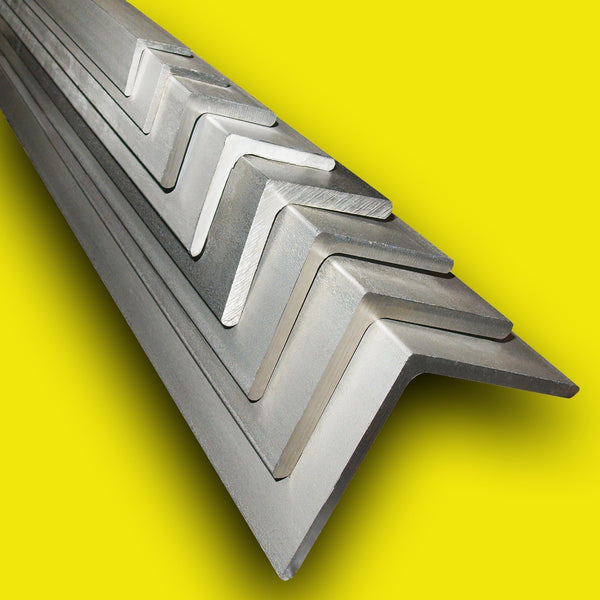 130mm x 130mm x 8mm - Grade 304 Stainless Steel Angle Bar