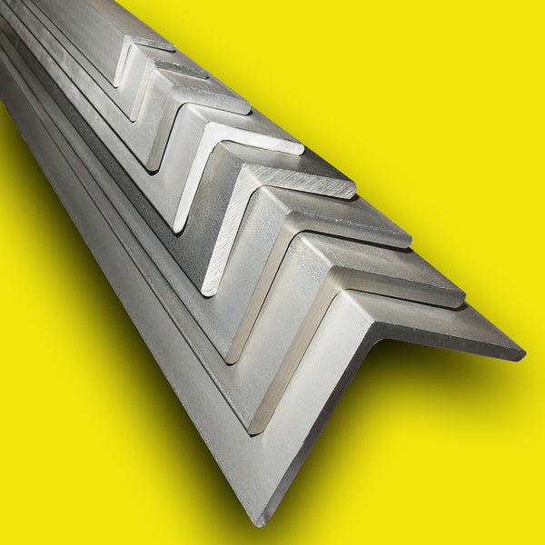 25mm x 25mm x 5mm - Grade 304 Stainless Steel Angle Bar